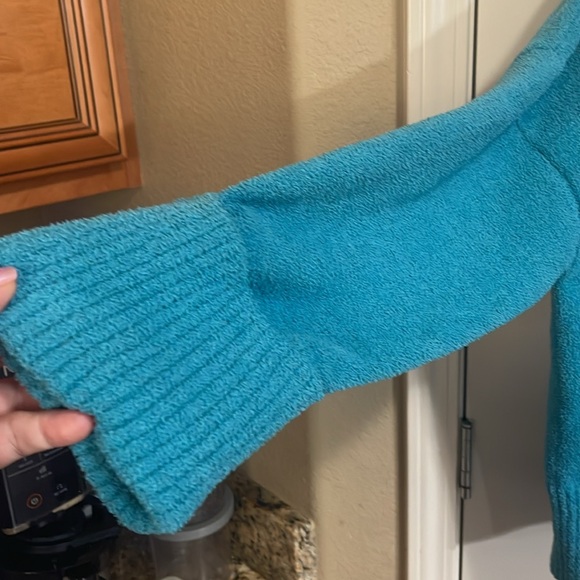 Crew neckTurquoise/Teal soft sweater sizeXL - Picture 4 of 6